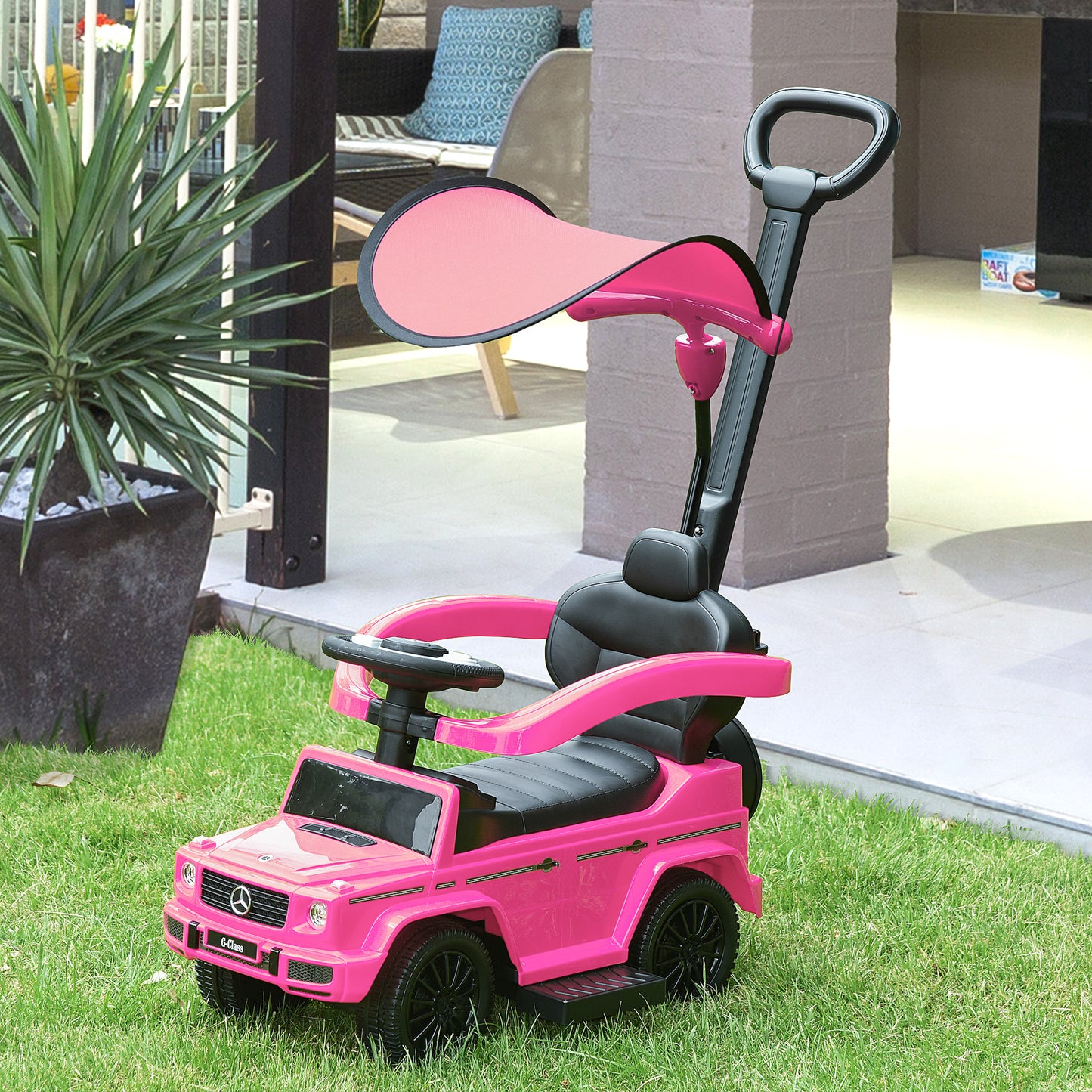3 in 1 Kids Children Ride on Push Car Toddler Sliding Car G350