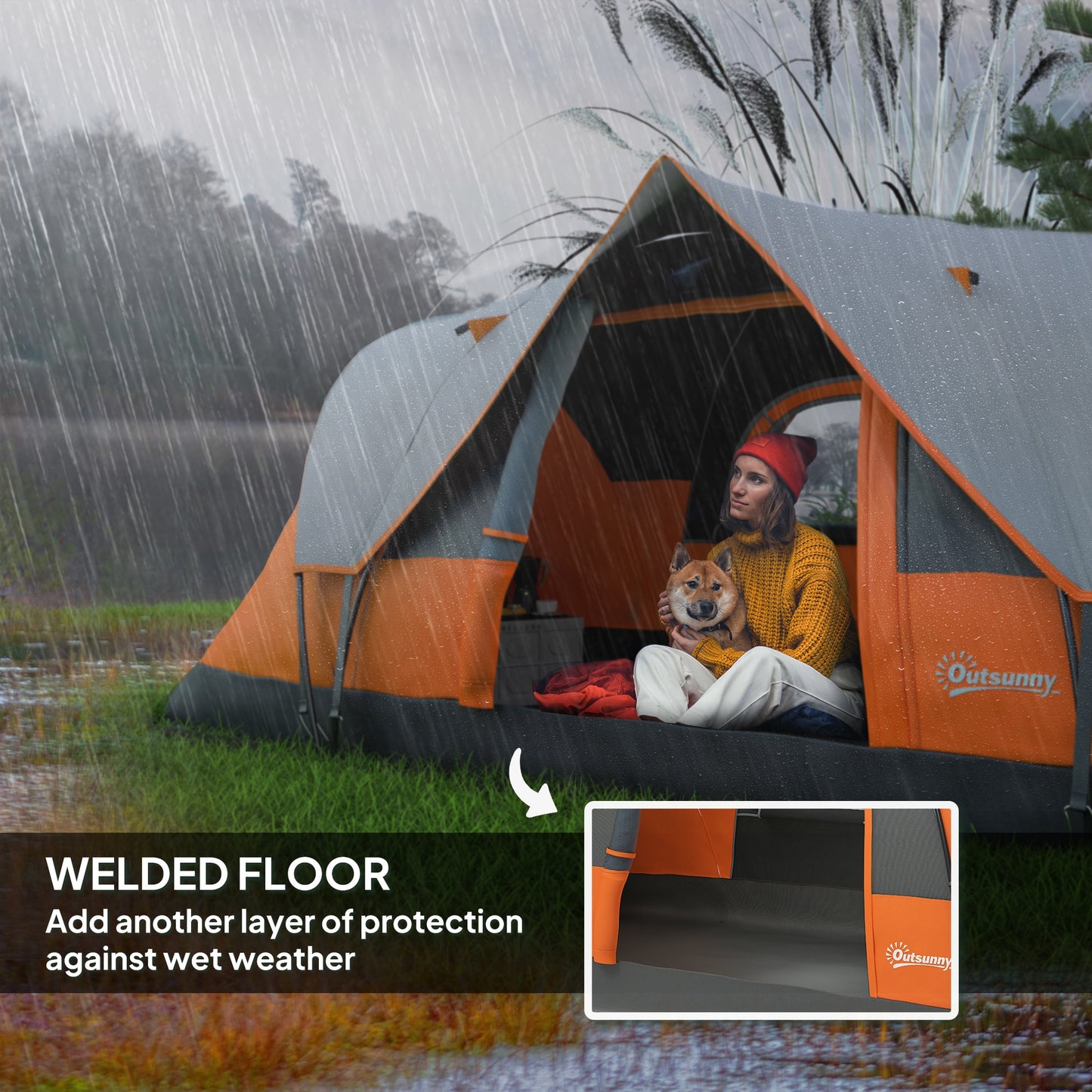 5-6 Man Dome Camping Tent