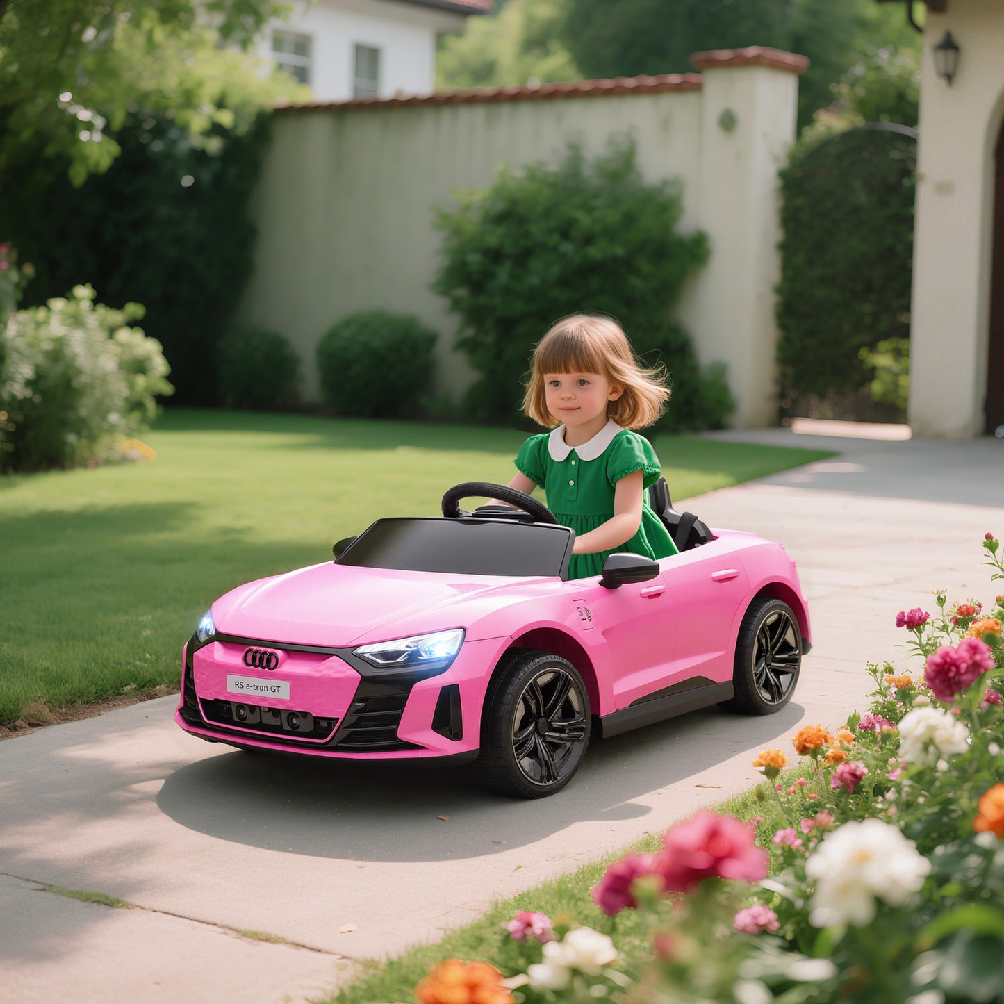 Audi Licensed 12V Kids Electric Ride-On, with Remote Control