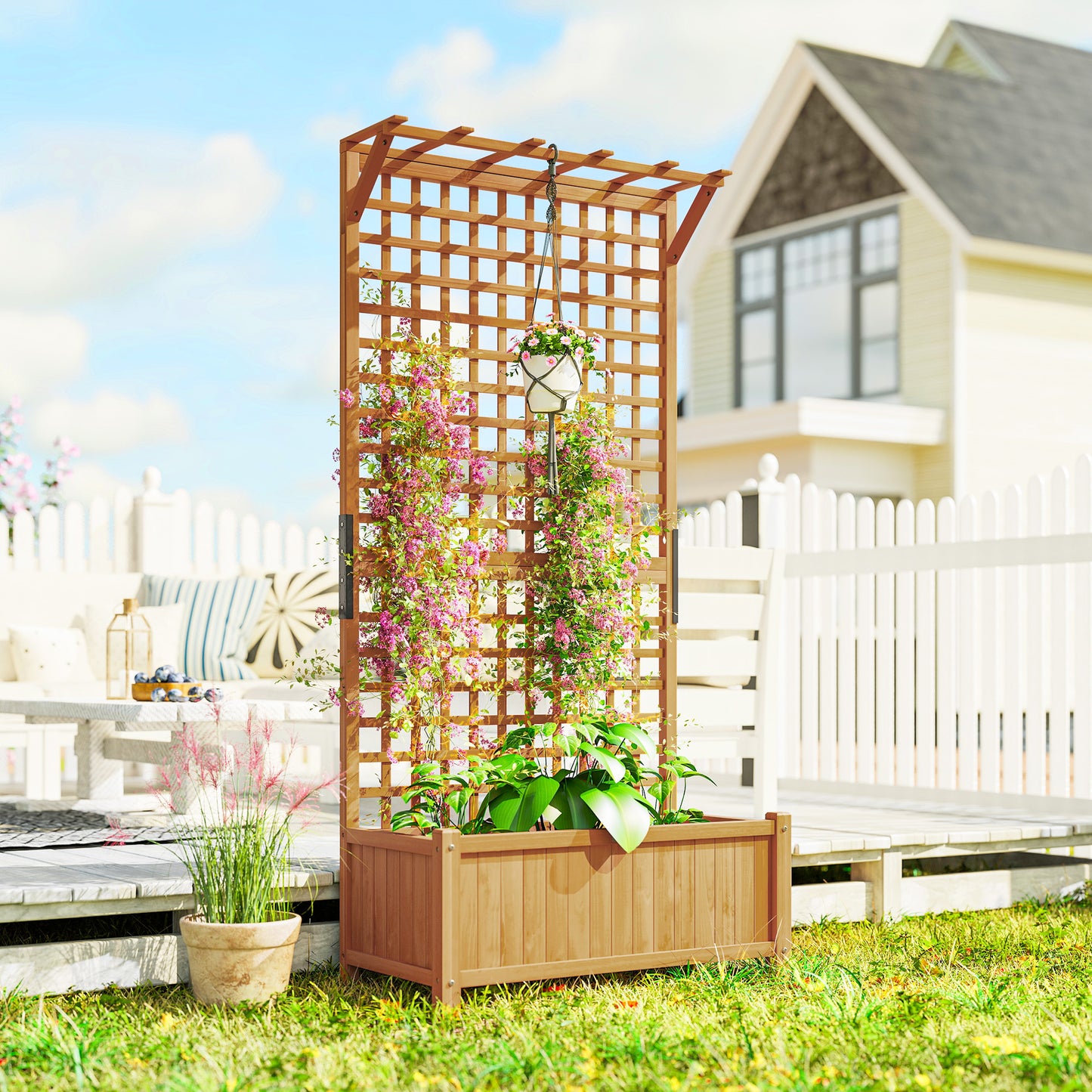 Raised Bed with Drainage Holes