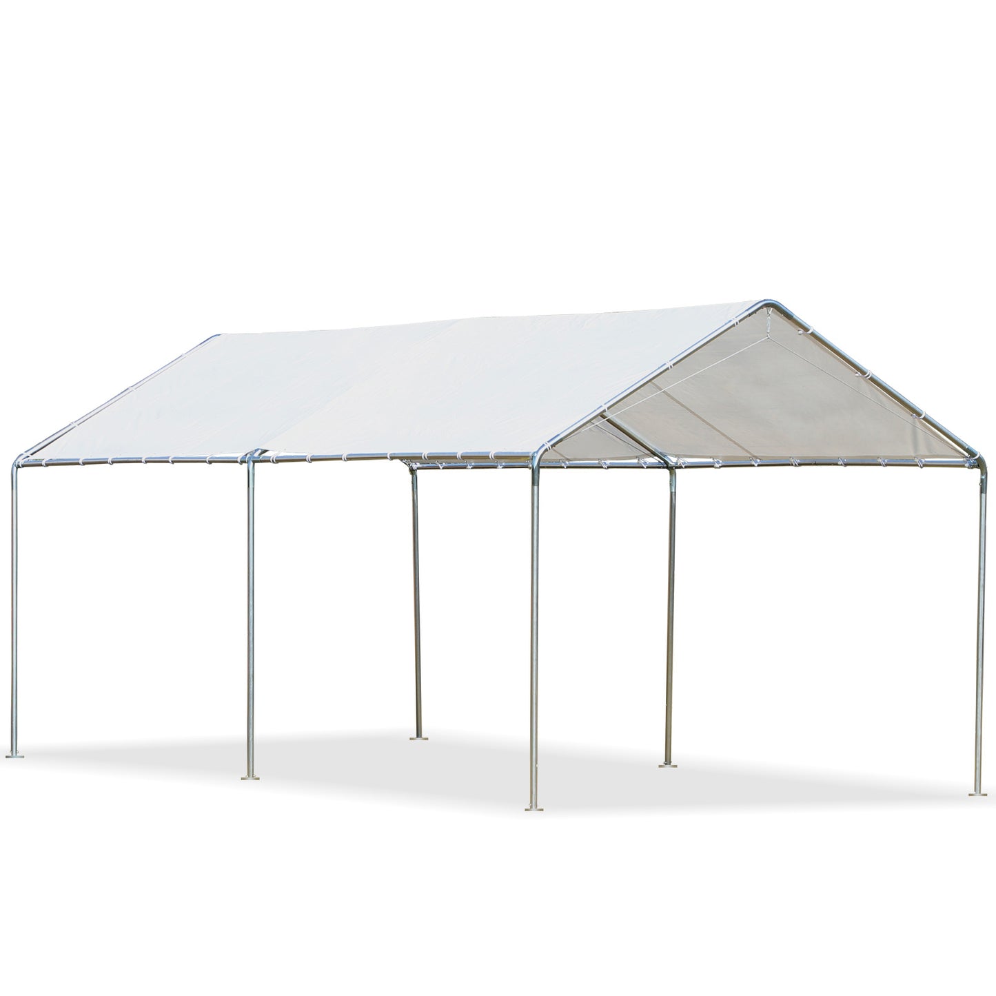 3 x 6m Heavy Duty Carport Garage Car Shelter Galvanized Steel