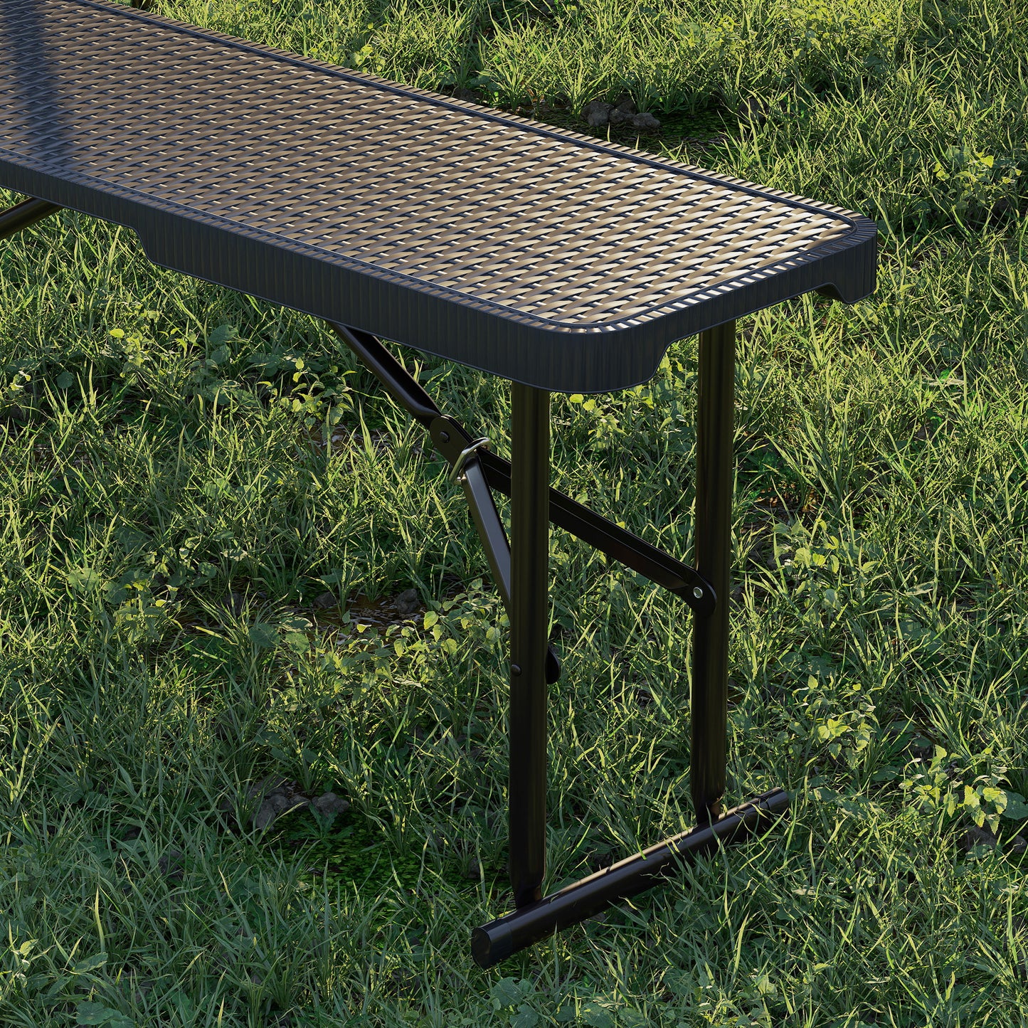 Folding Picnic Table and Bench Set