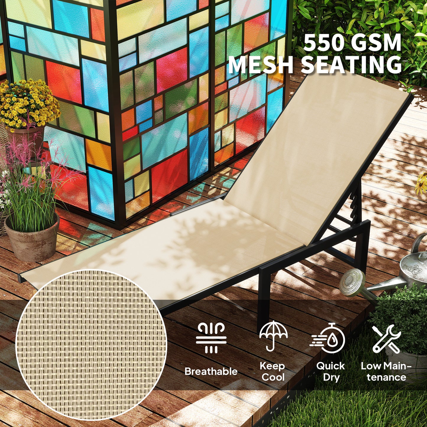 Reclining Sun Lounger