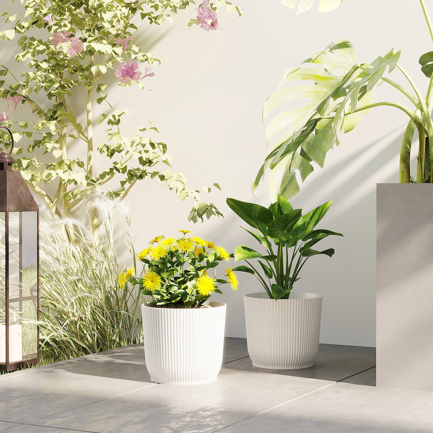 Set of Two Ф22cm Planters