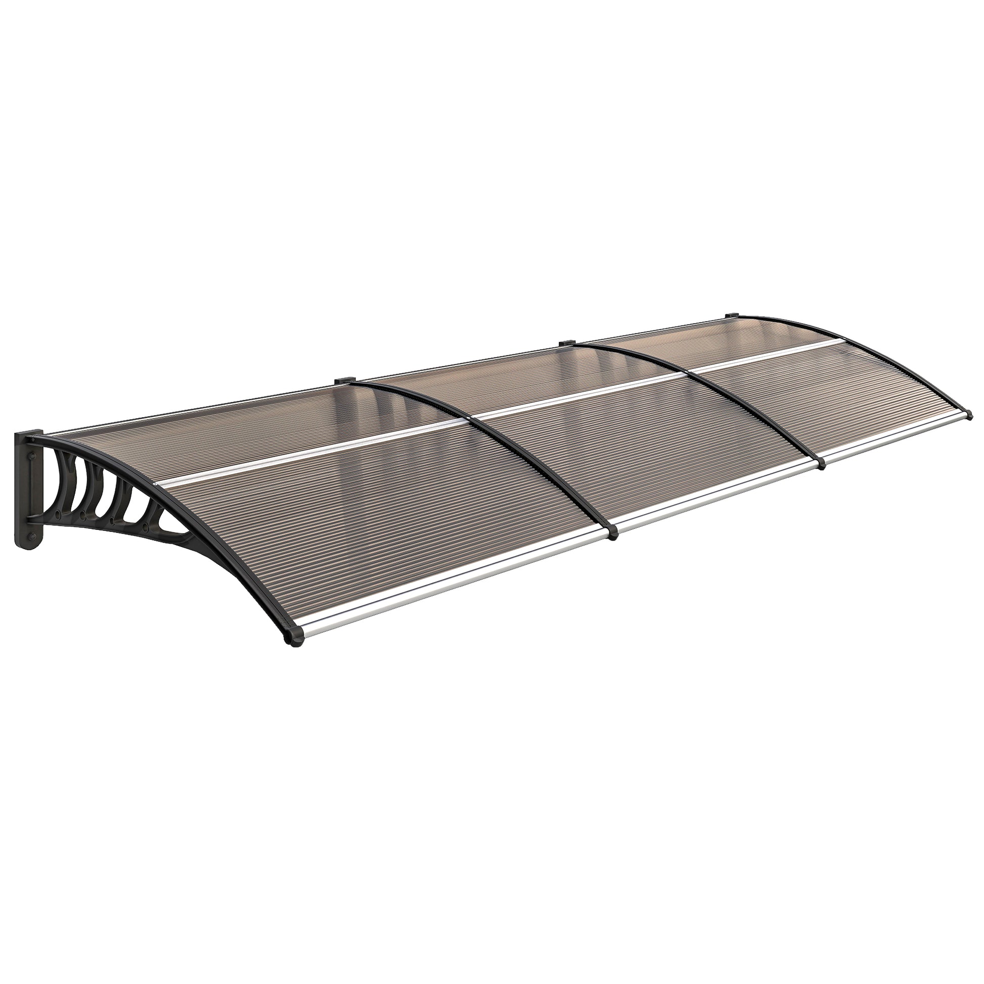 Front Door Canopy, Outdoor Awning, Rain Shelter, 303 x 96cm