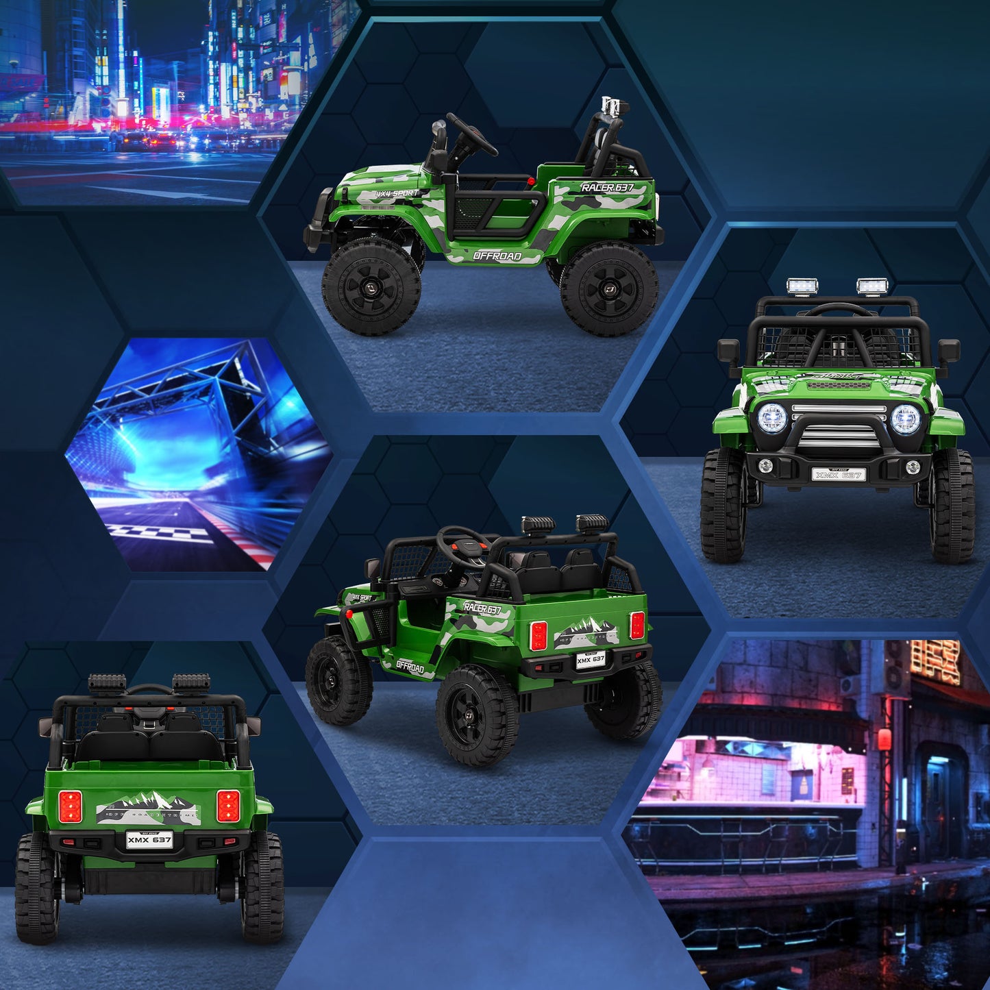 12V Battery Powered Kids Ride-On Car