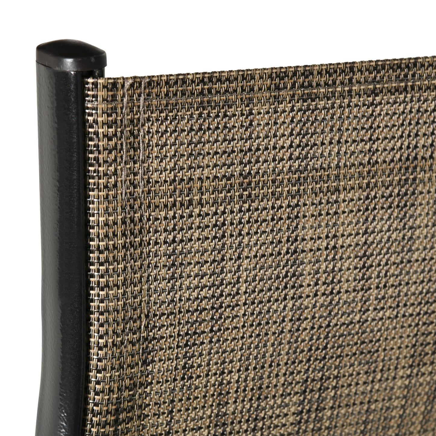 Set of Four Stackable Mesh Seat Chairs (1)