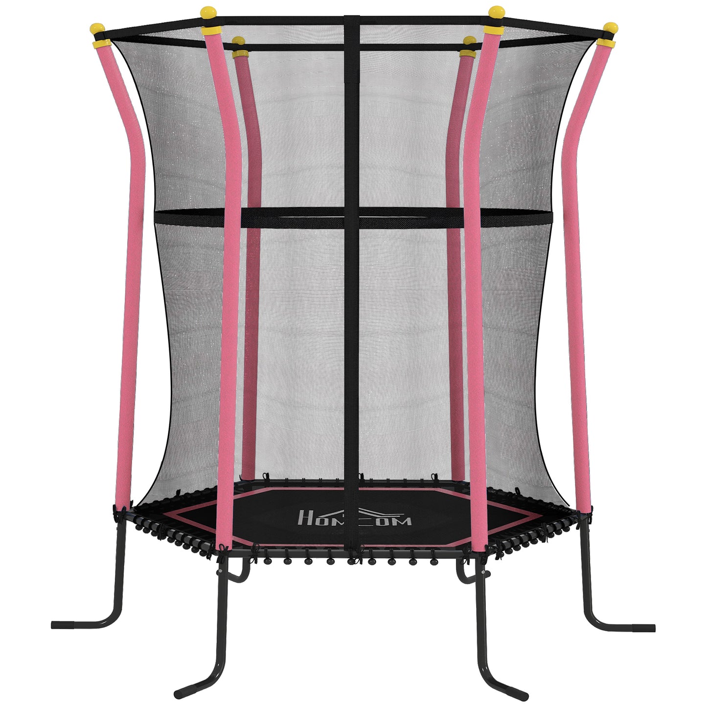 Kids Trampoline Mini Bouncer with Enclosure Safety Net