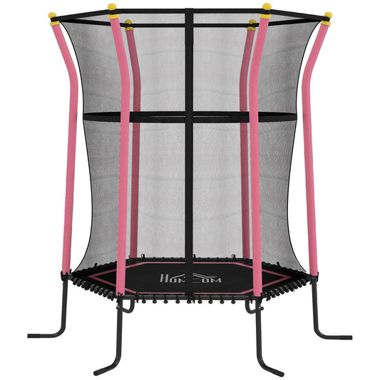 Kids Trampoline Mini Bouncer with Enclosure Safety Net