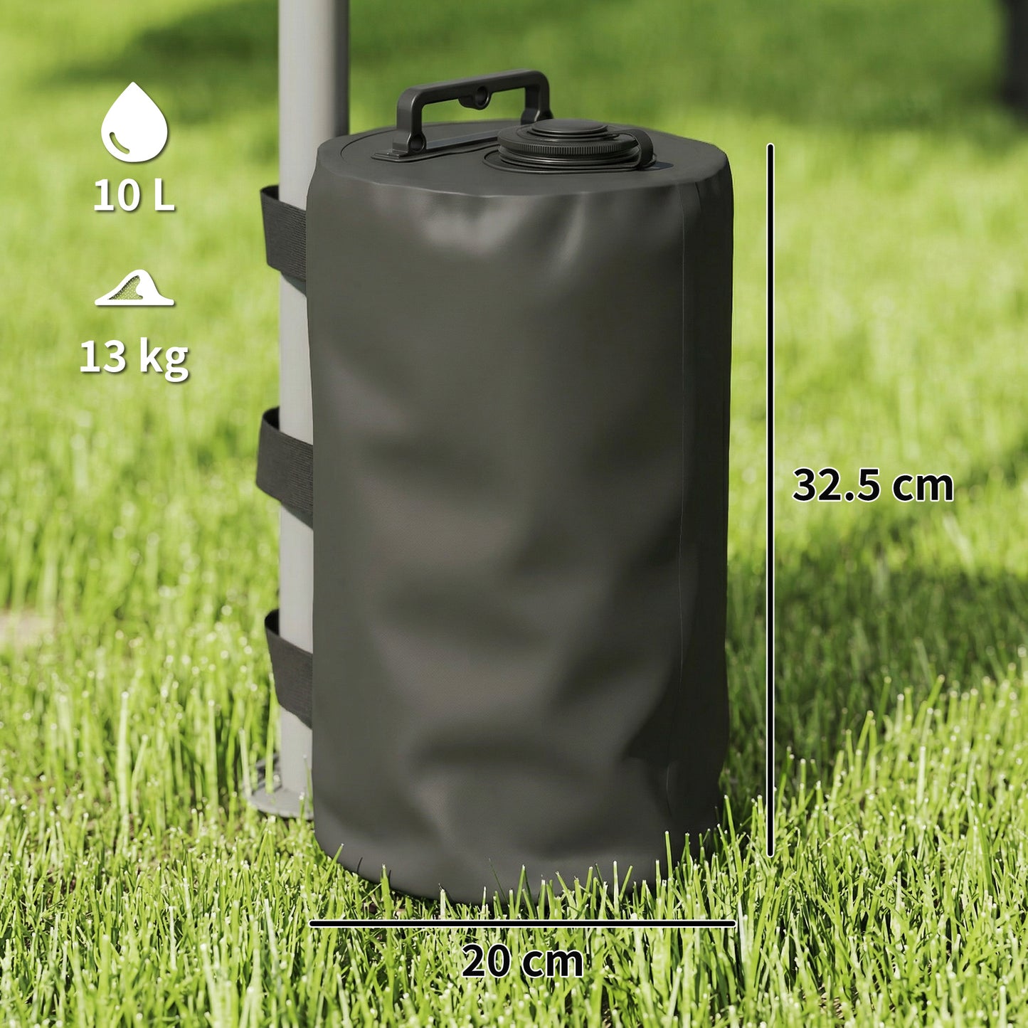 Set of 4 Gazebo Weights Sand Bags