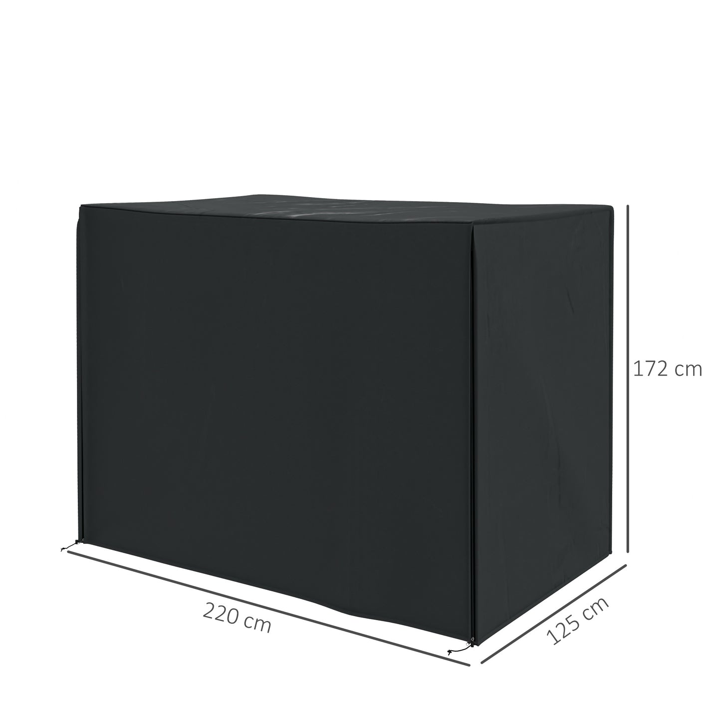220 x 125cm Three-Seater Swing Chair Protective Cover