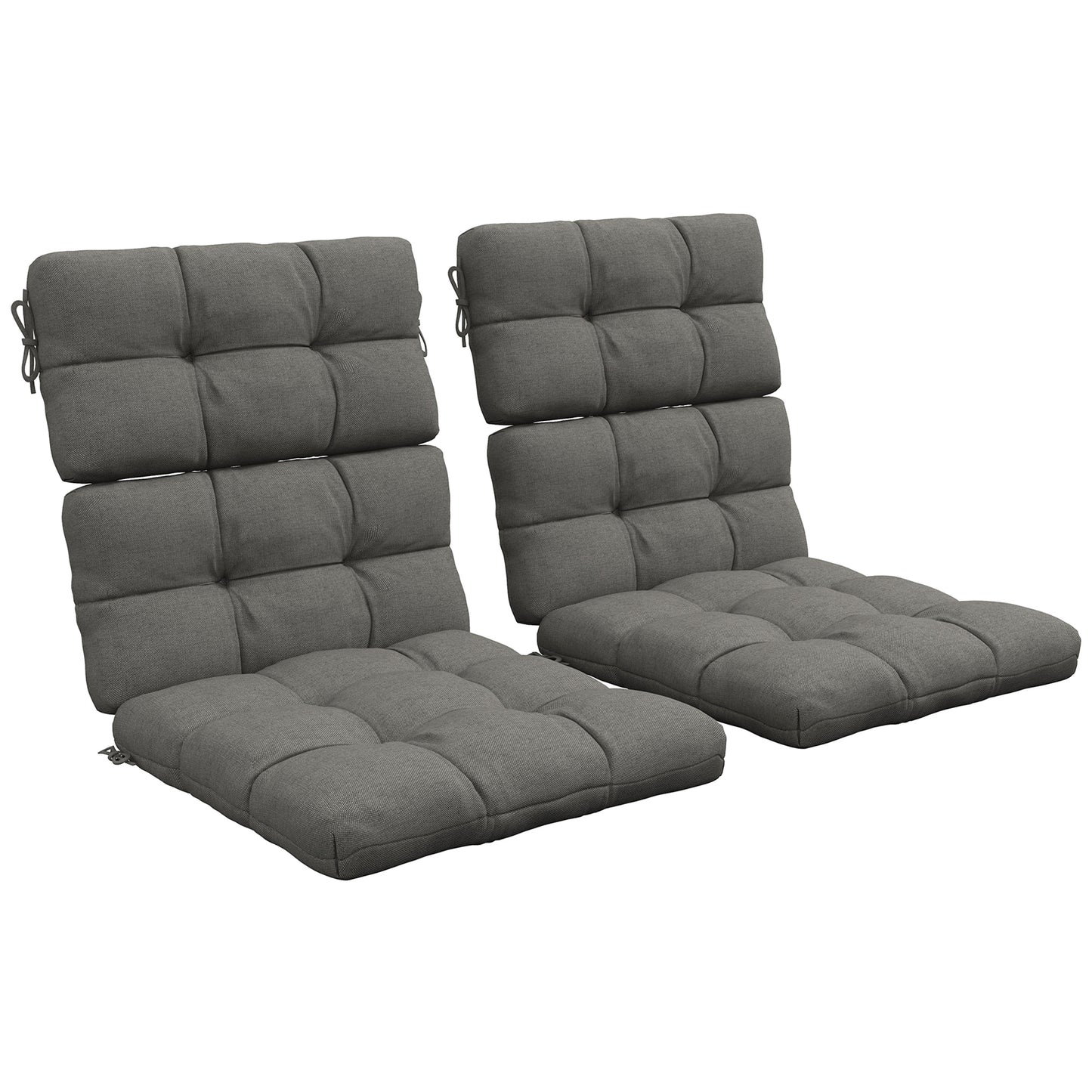 2-Piece Seat Cushion Replacement with Backrest (1)