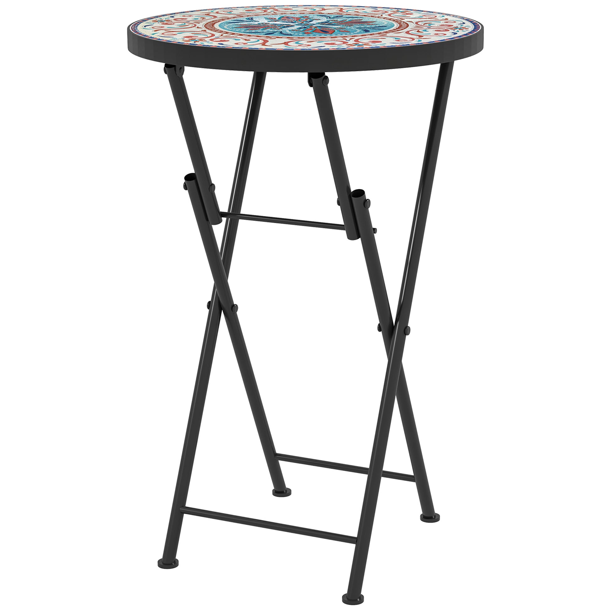 Mosaic Outdoor Garden Table (1)