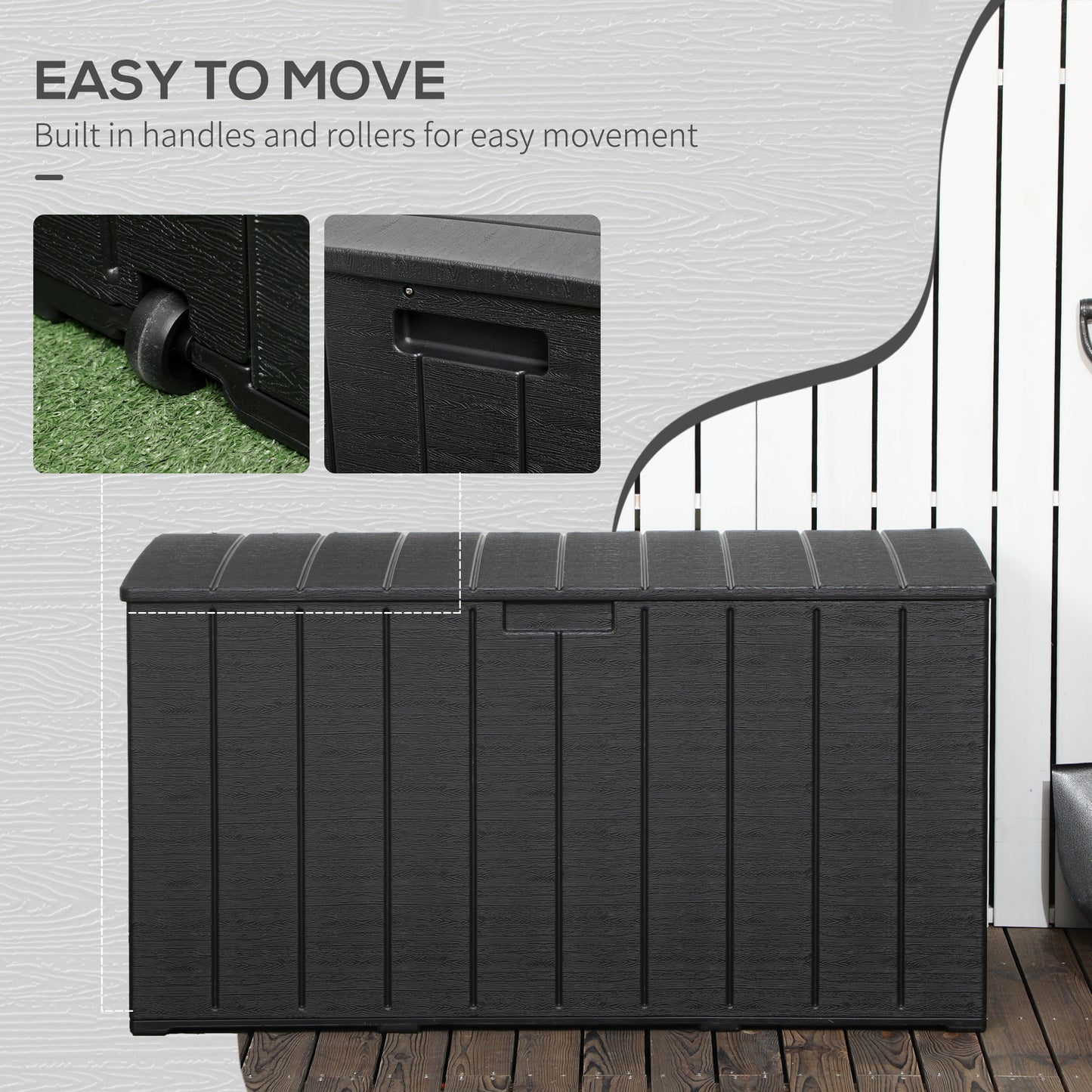 336 Litre Garden Storage Box