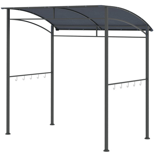 2.2 x 1.5 m BBQ Grill Gazebo Tent, Garden Grill with Metal Frame