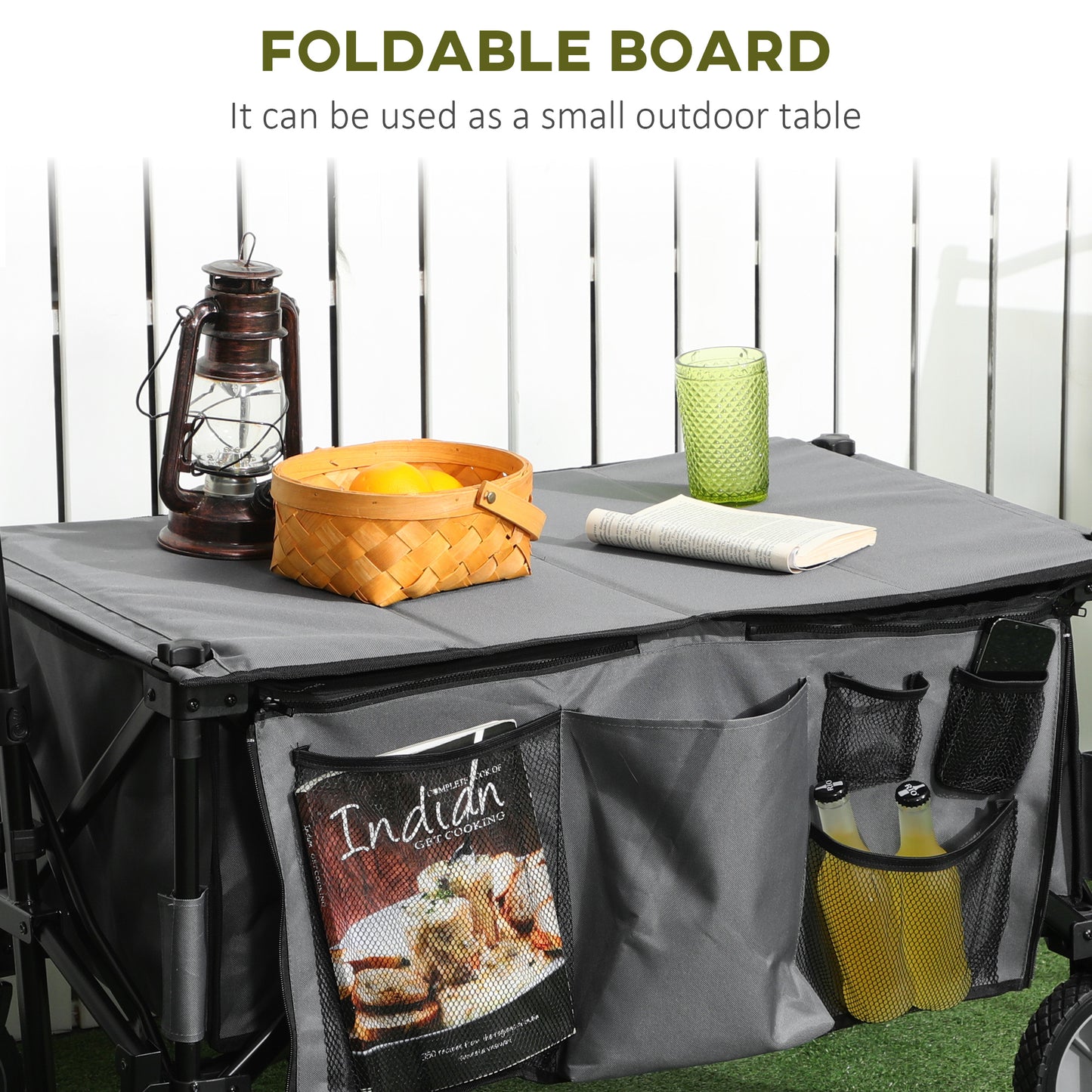 Garden Trolley, Cargo Traile on Wheels