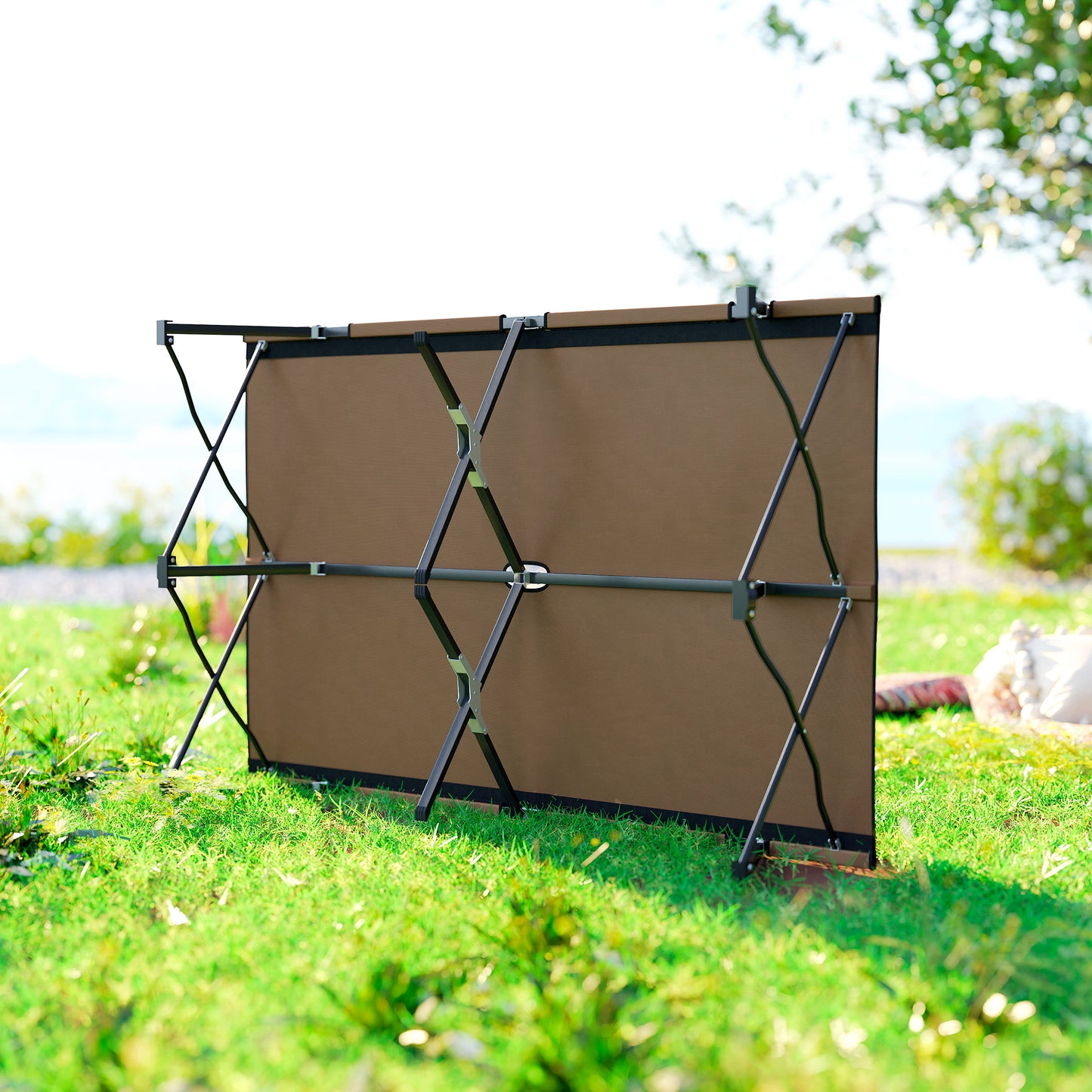 Double Camping Cot Bed, with Bag