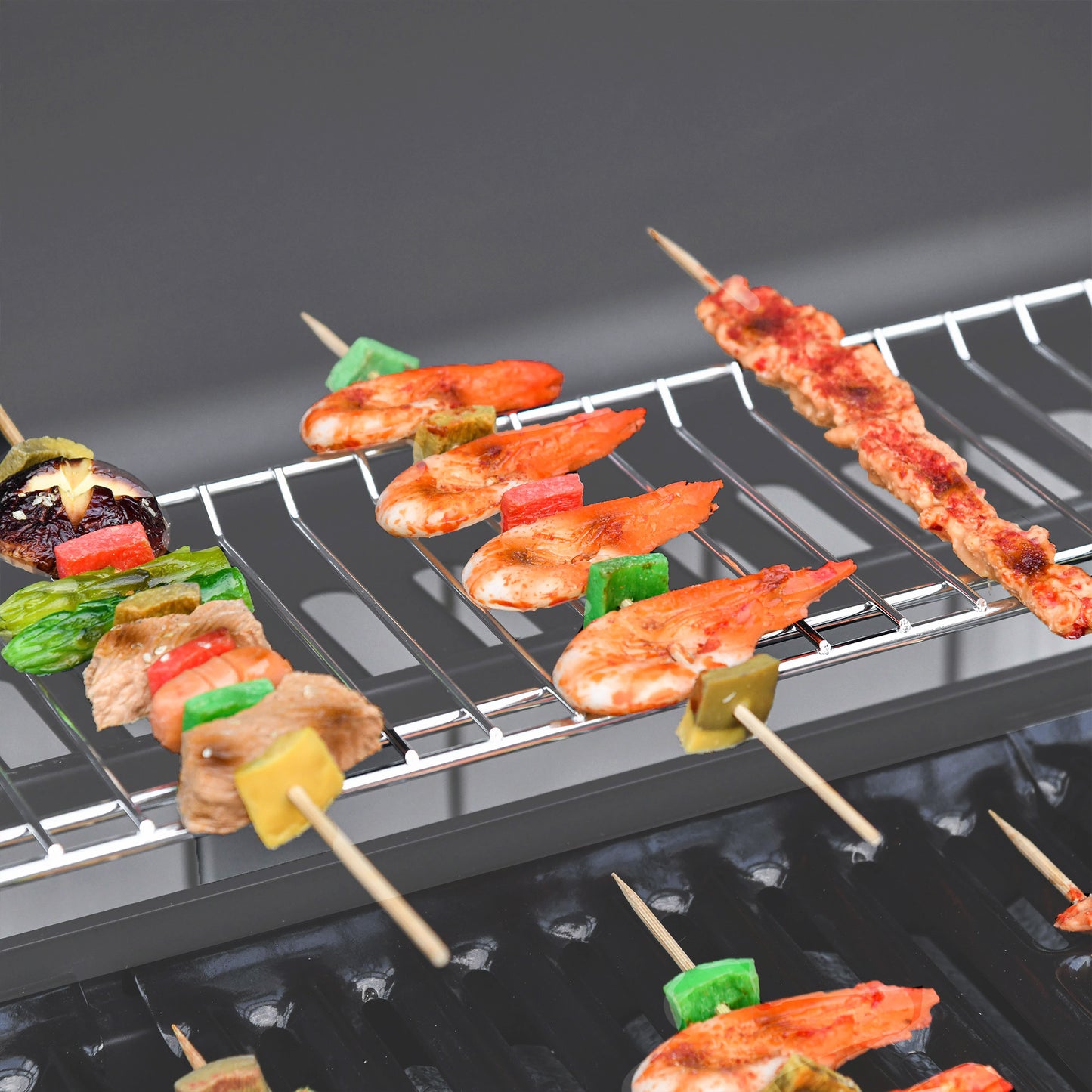 Seven-Burner Gas BBQ Grill