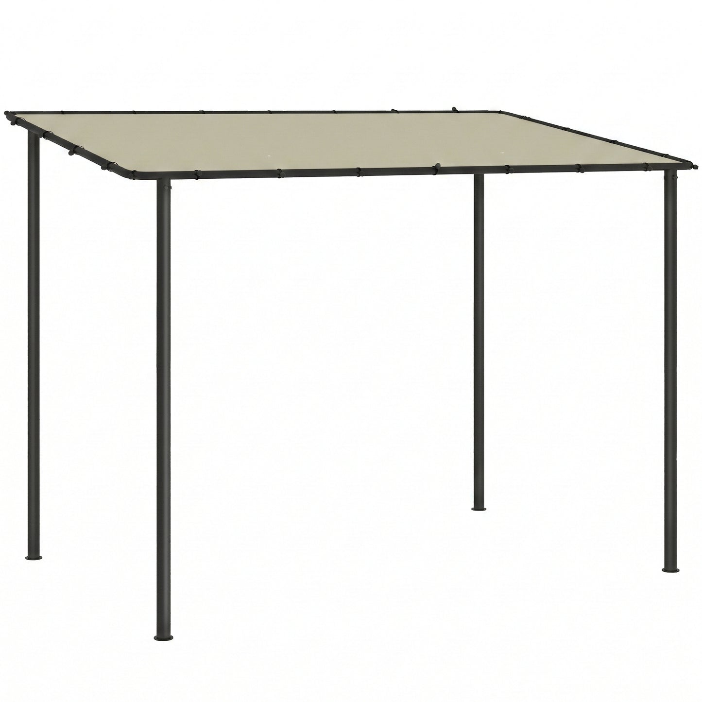 3 x 2 m Lean to Garden Pergola
