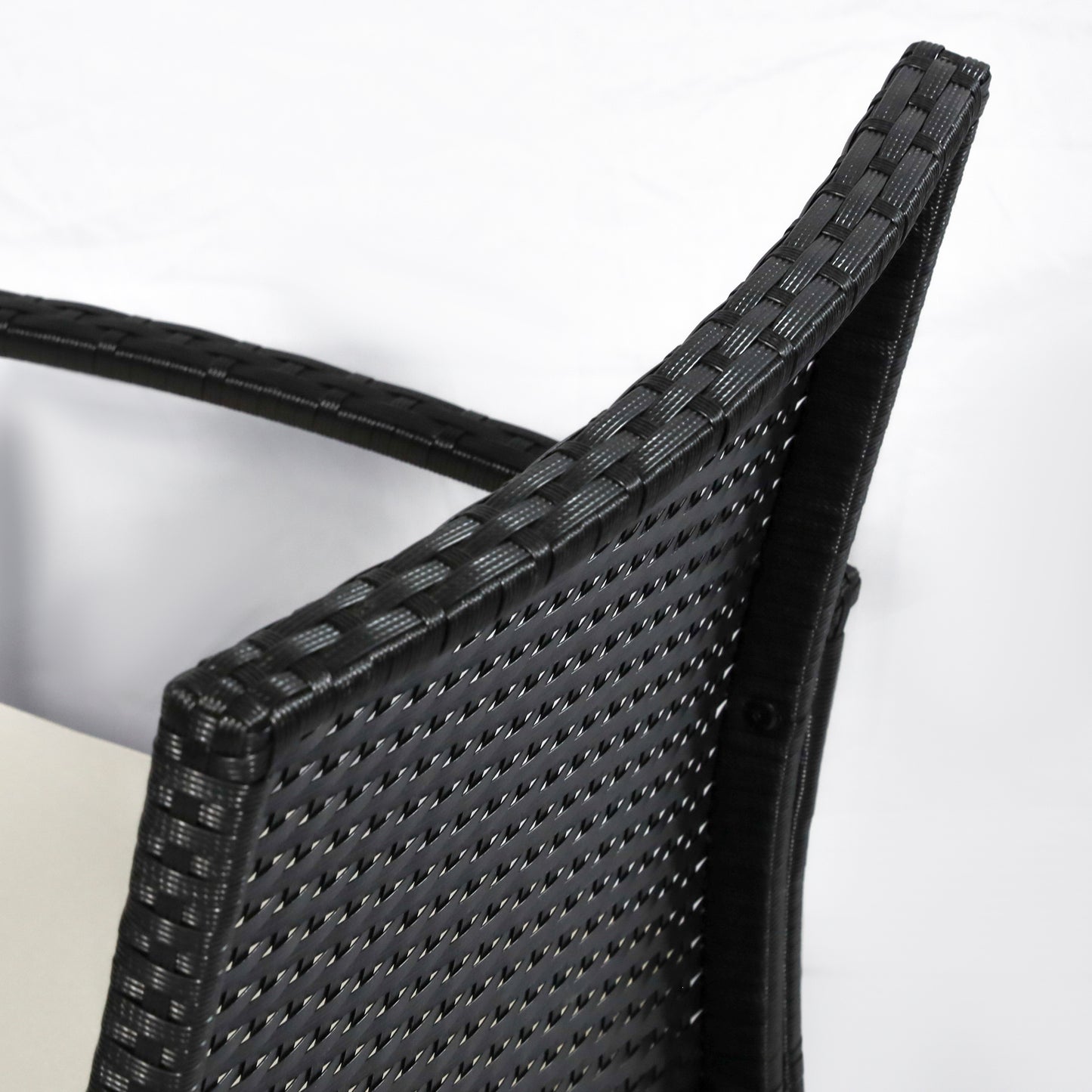 4 Pieces Rattan Garden Furniture Set