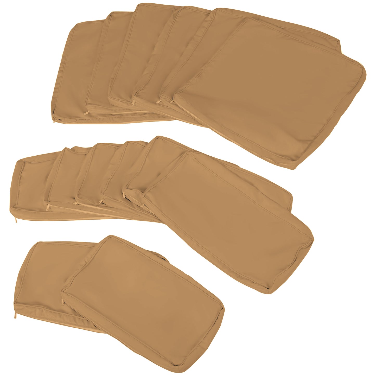 14 Pcs Outdoor Cushion Set
