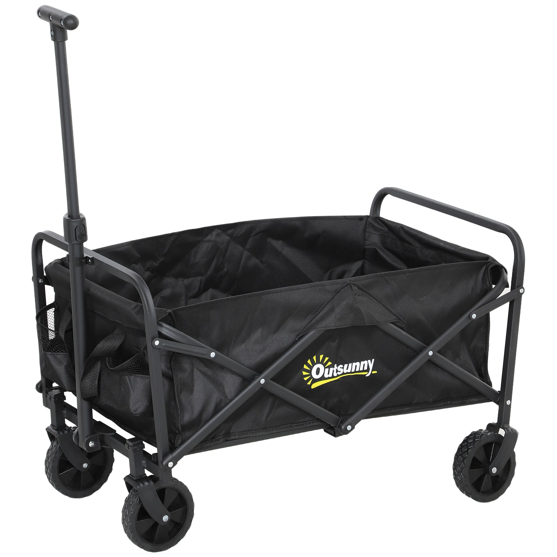 62L Festival Trolley on Wheels, Garden Folding Trolley Cart