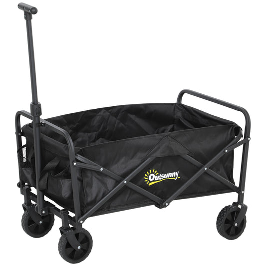 62L Festival Trolley on Wheels, Garden Folding Trolley Cart