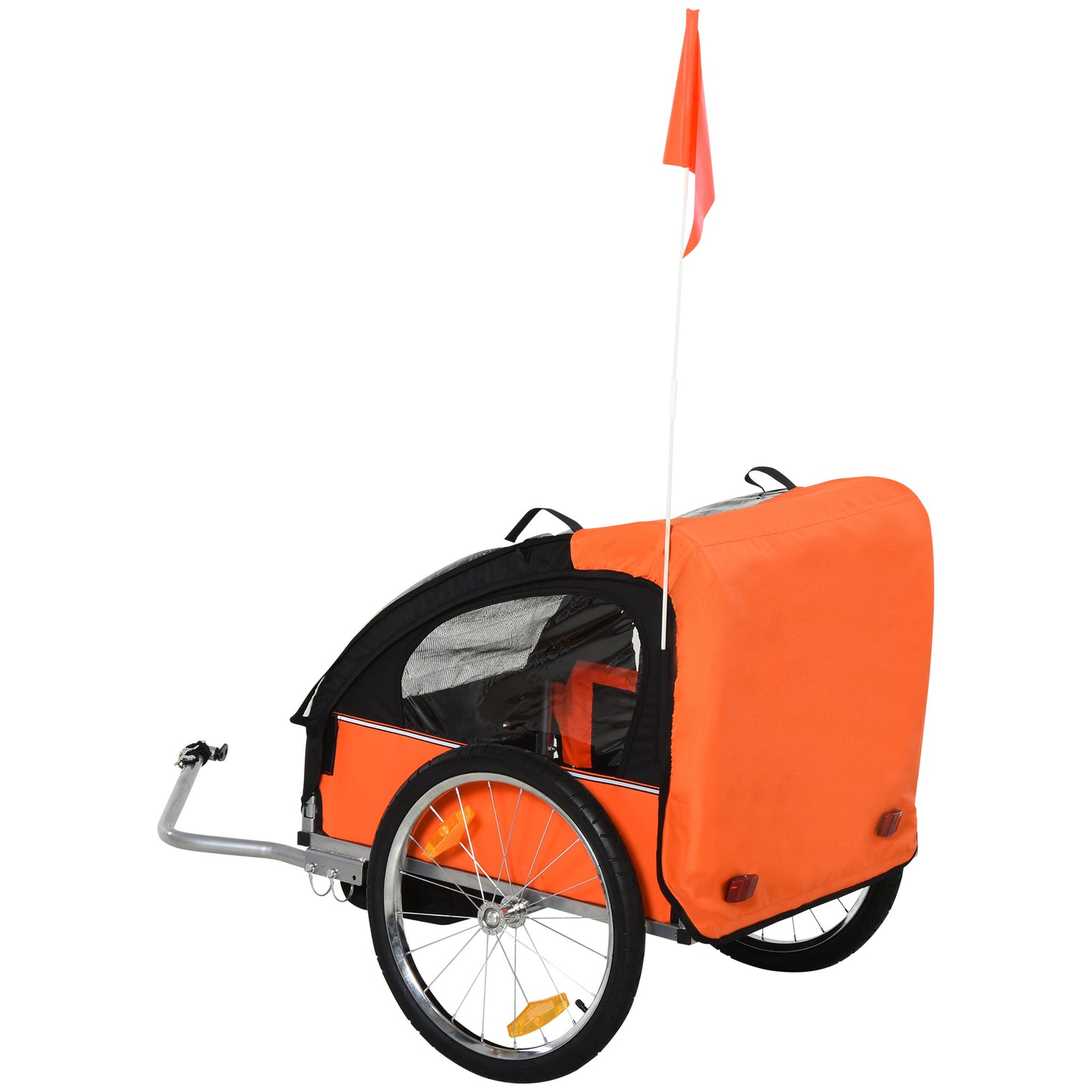 2 Seat Bike Trailer Bicycle wagon (1)