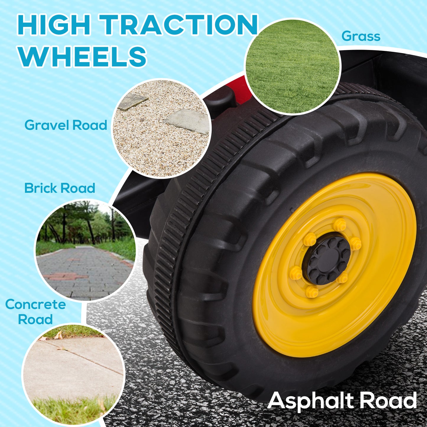 Ride On Tractor, Battery Powered Electric Car