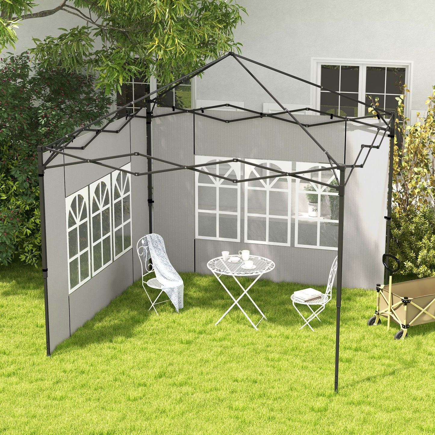 Gazebo Side Panels, Sides Replacement with Window (1)