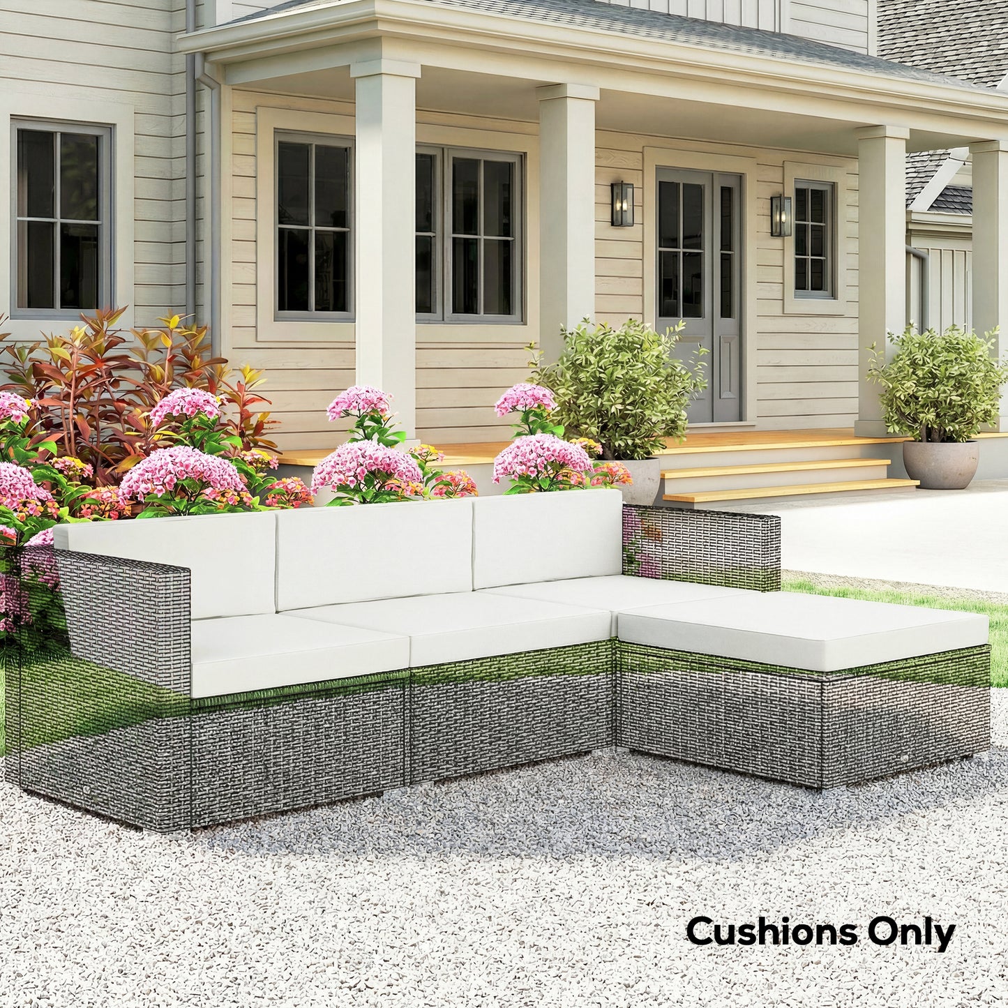 7-Piece Patio Furniture Cushions