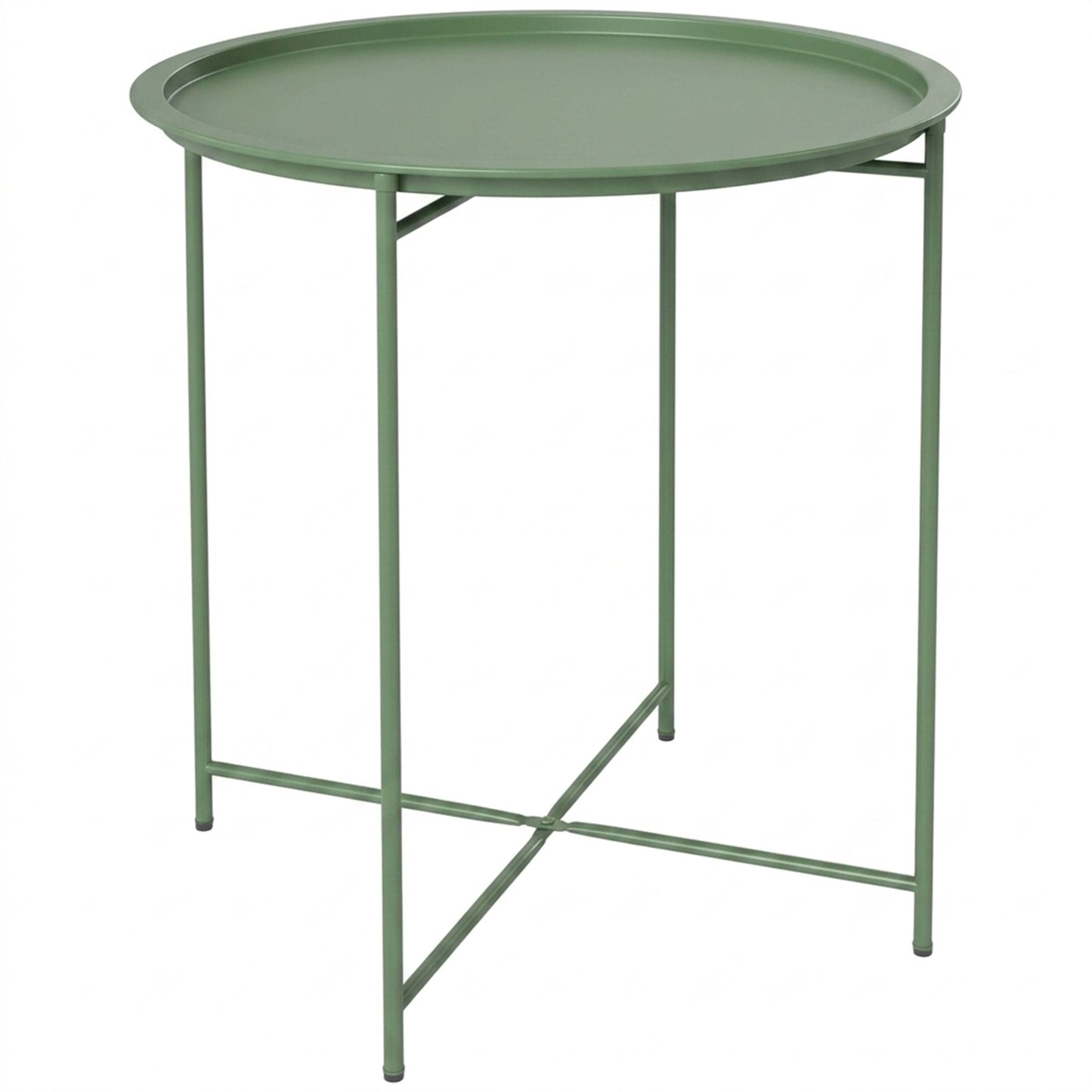 Steel Removable Tray Top Garden Table - Blue