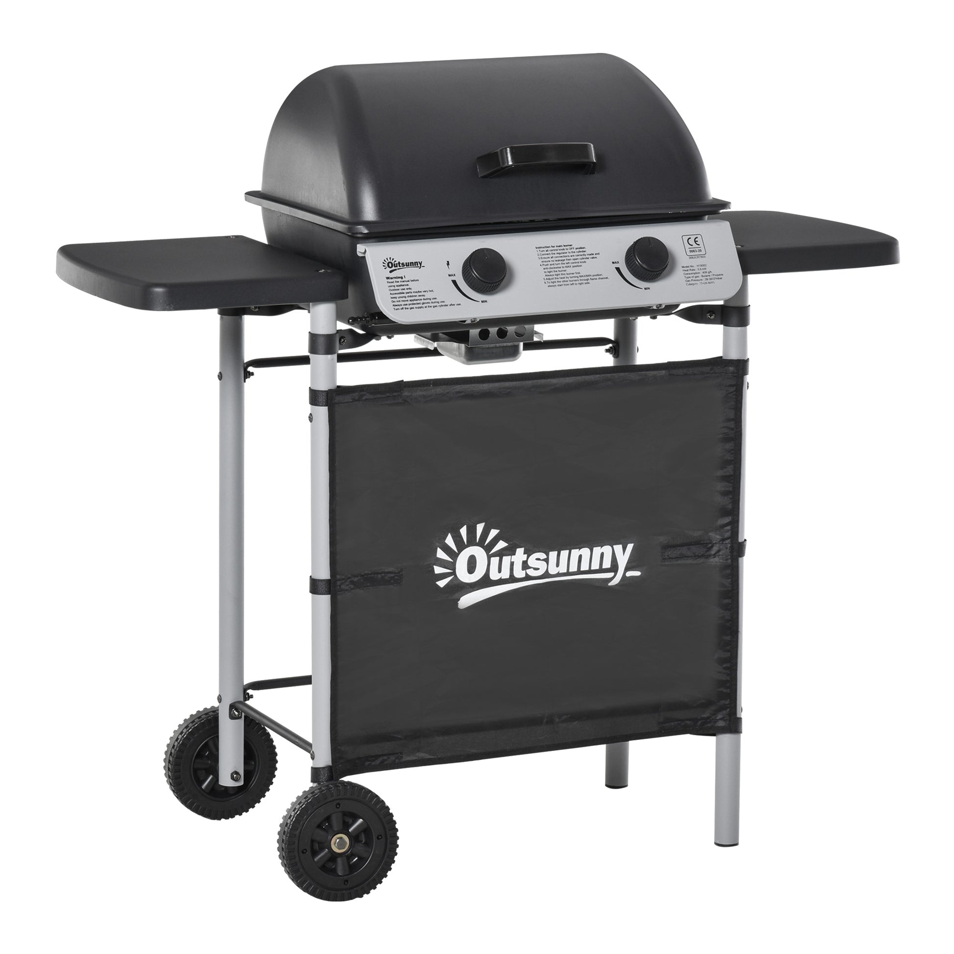 2 x 2.8kW Burner Gas BBQ