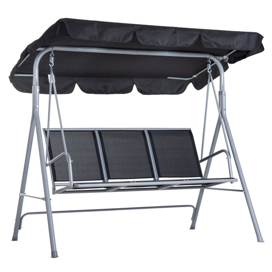 Outdoor 3-Seater Swing Chair