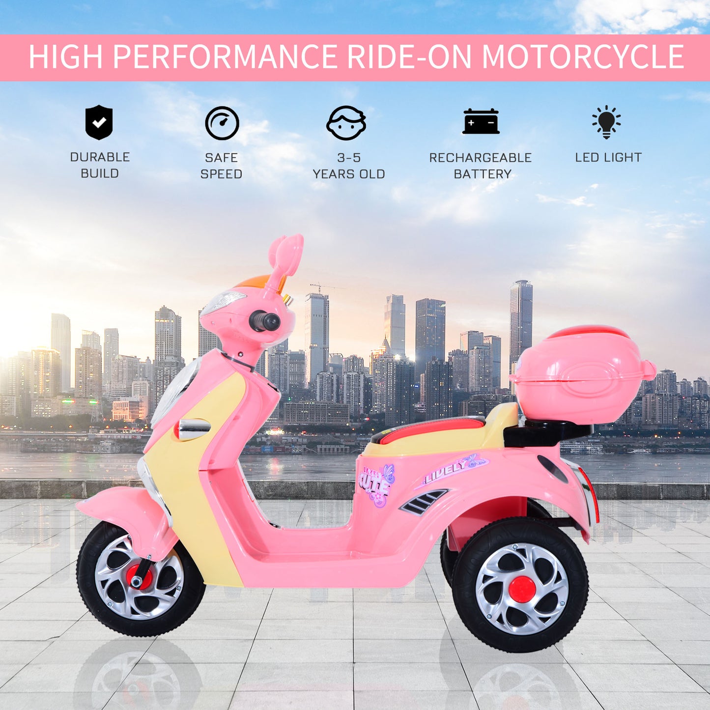 Kids Electric Ride On Toy Car 6V Electric Motorbike