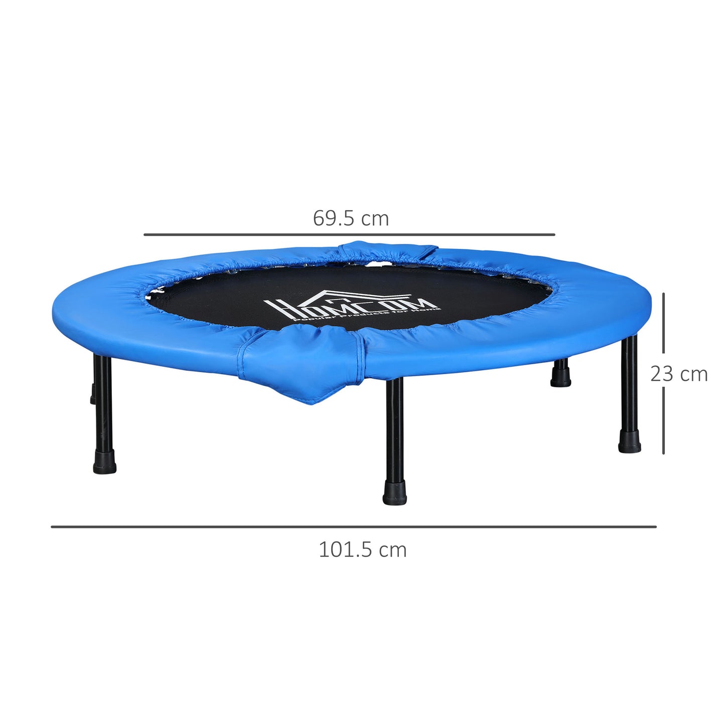 40" Mini Fitness Trampoline Home Gym Yoga Exercise Rebounder Indoor