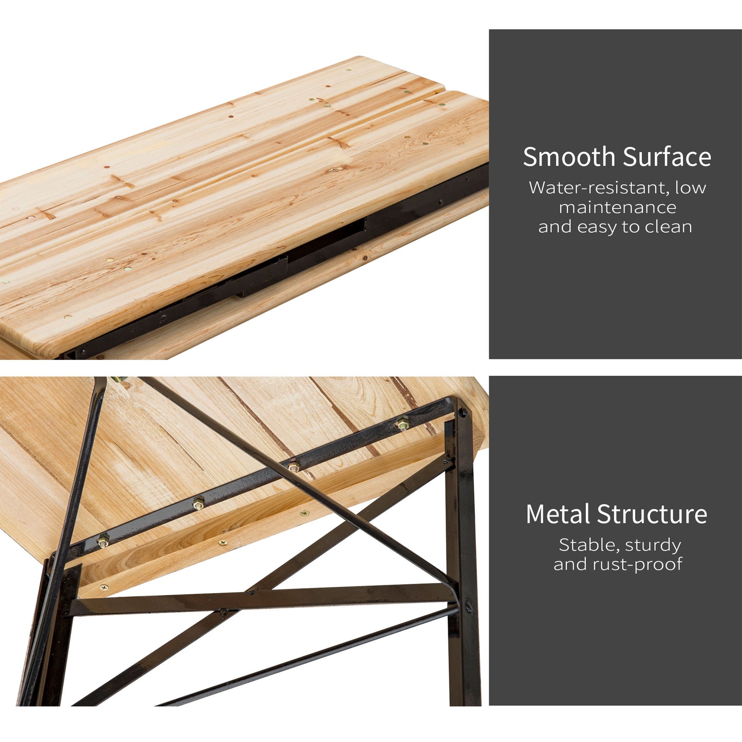 Portable Folding Camping Picnic Table