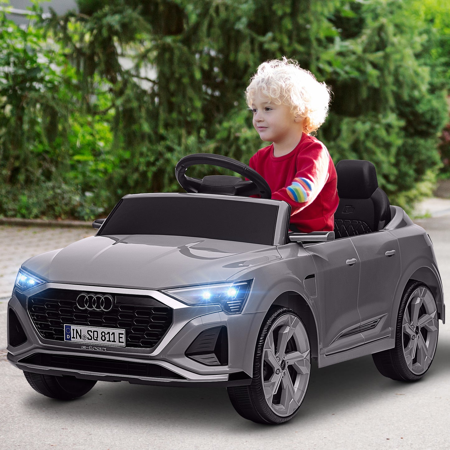 Audi Q8 e-tron Sportback Licensed 12V Ride on Car w/ Remote (1)