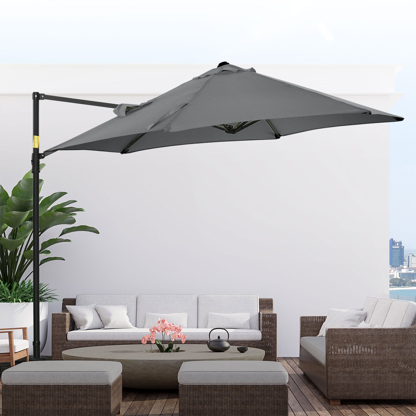 2.5M Garden Cantilever Parasol