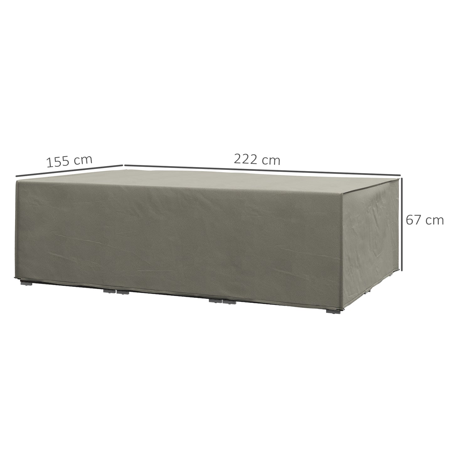 155 x 222cm Waterproof Furniture Cover