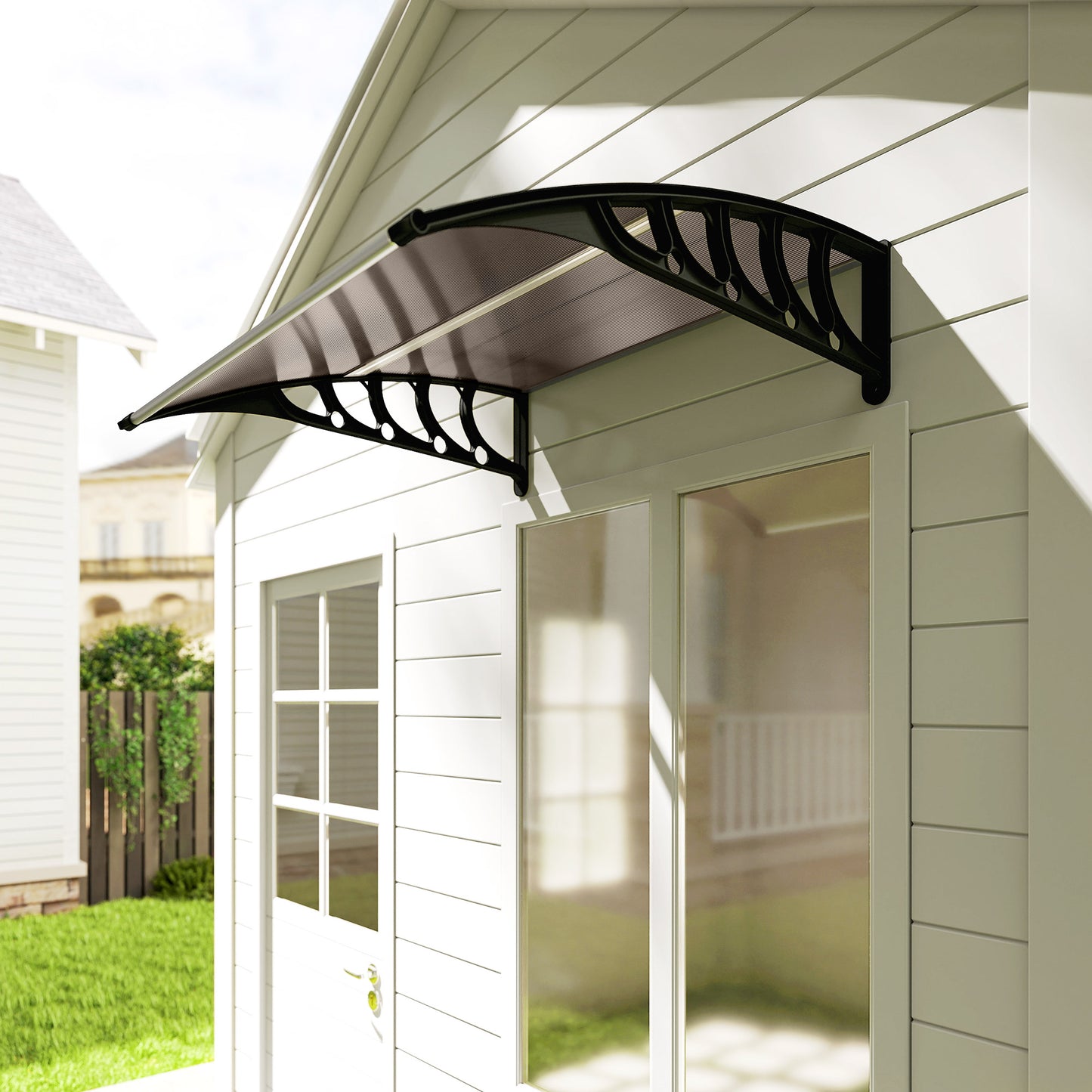 Front Door Canopy, Outdoor Awning, Rain Shelter for Window