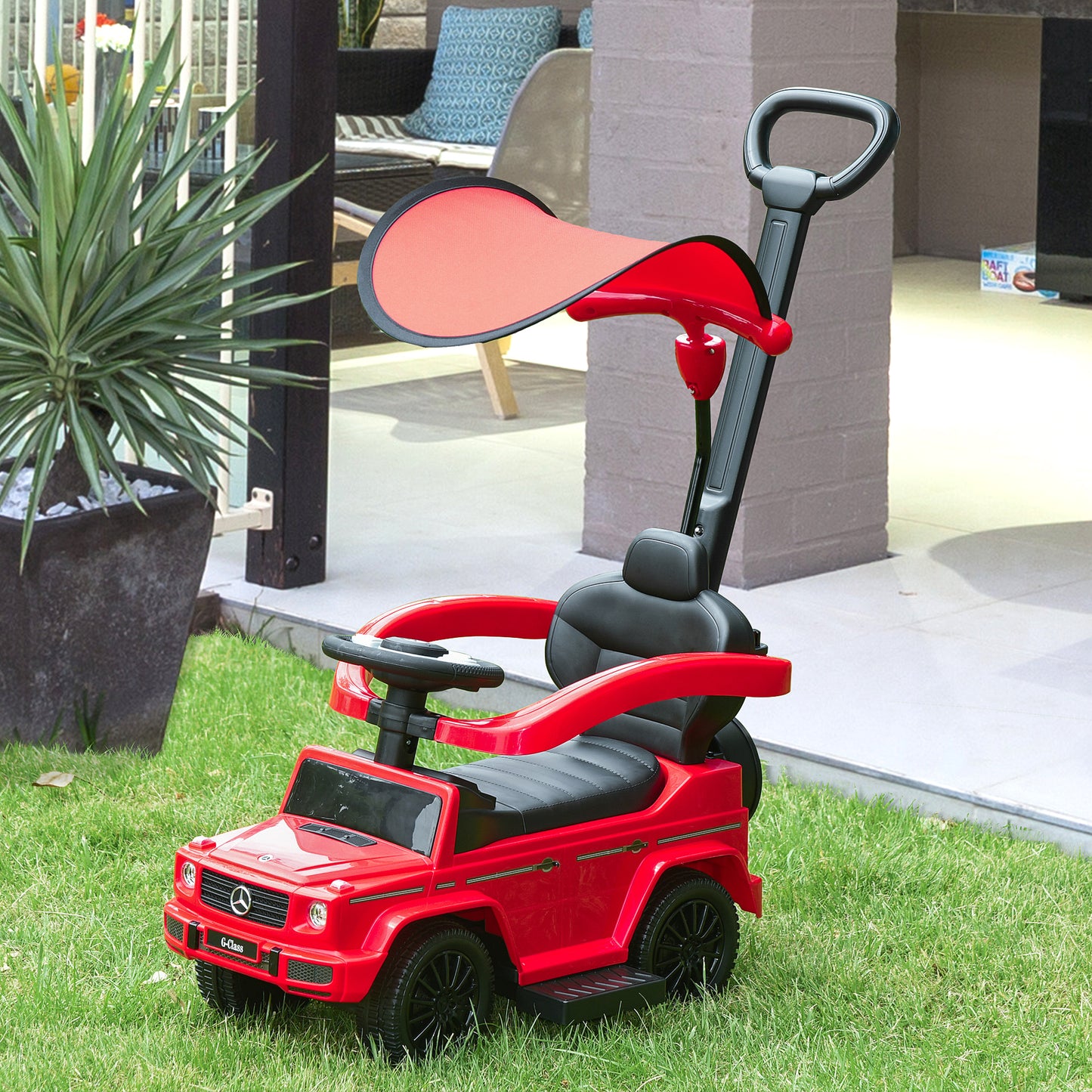 3 in 1 Kids Children Ride on Push Car Toddler Sliding Car G350