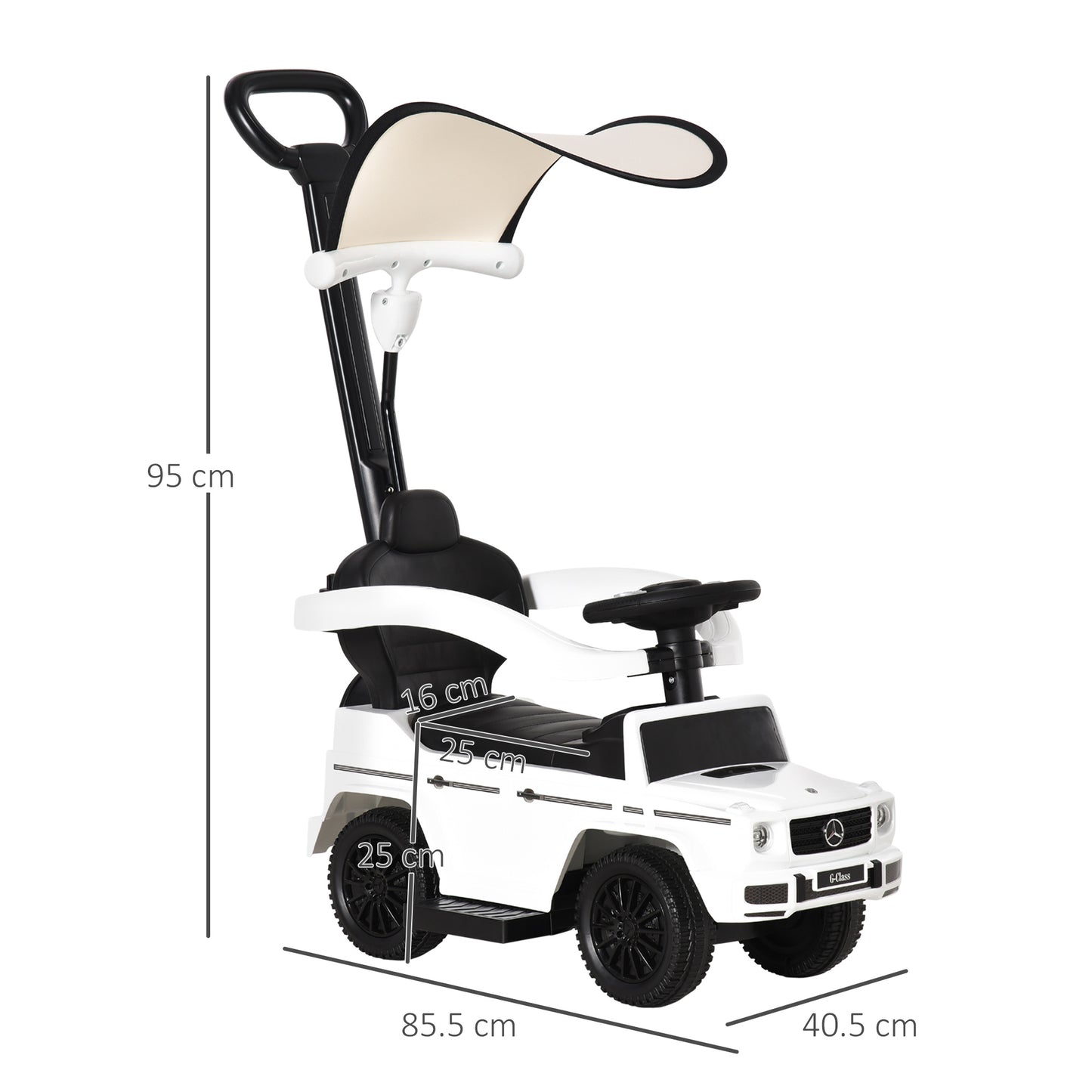 3 in 1 Kids Children Ride on Push Car Toddler Sliding Car G350