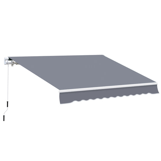 Manual Retractable Awning, size (4m x3m)