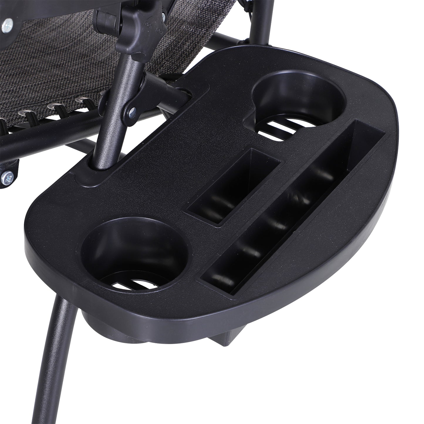 Foldable Reclining Garden Chair with Headrest