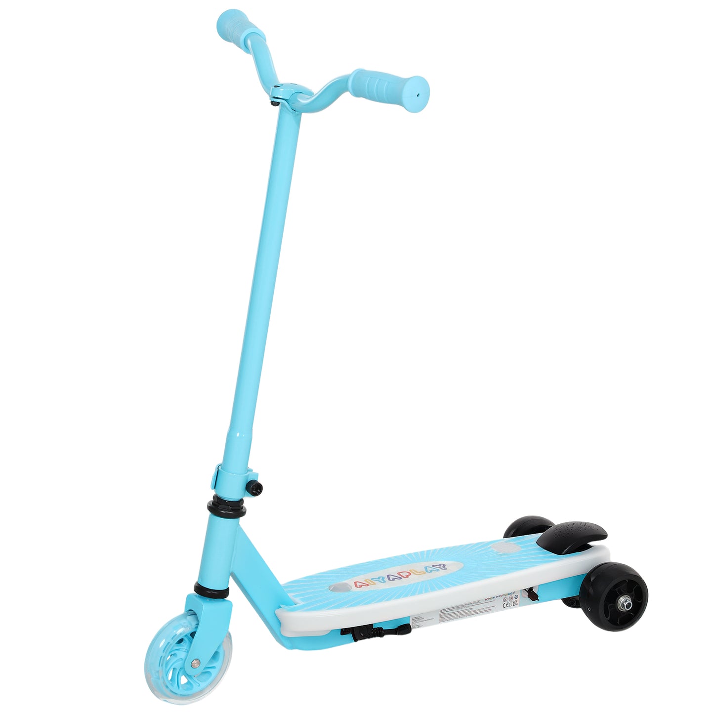 Electric Scooter for Kids Aged 4-7 Years, with Flashing LED Lights