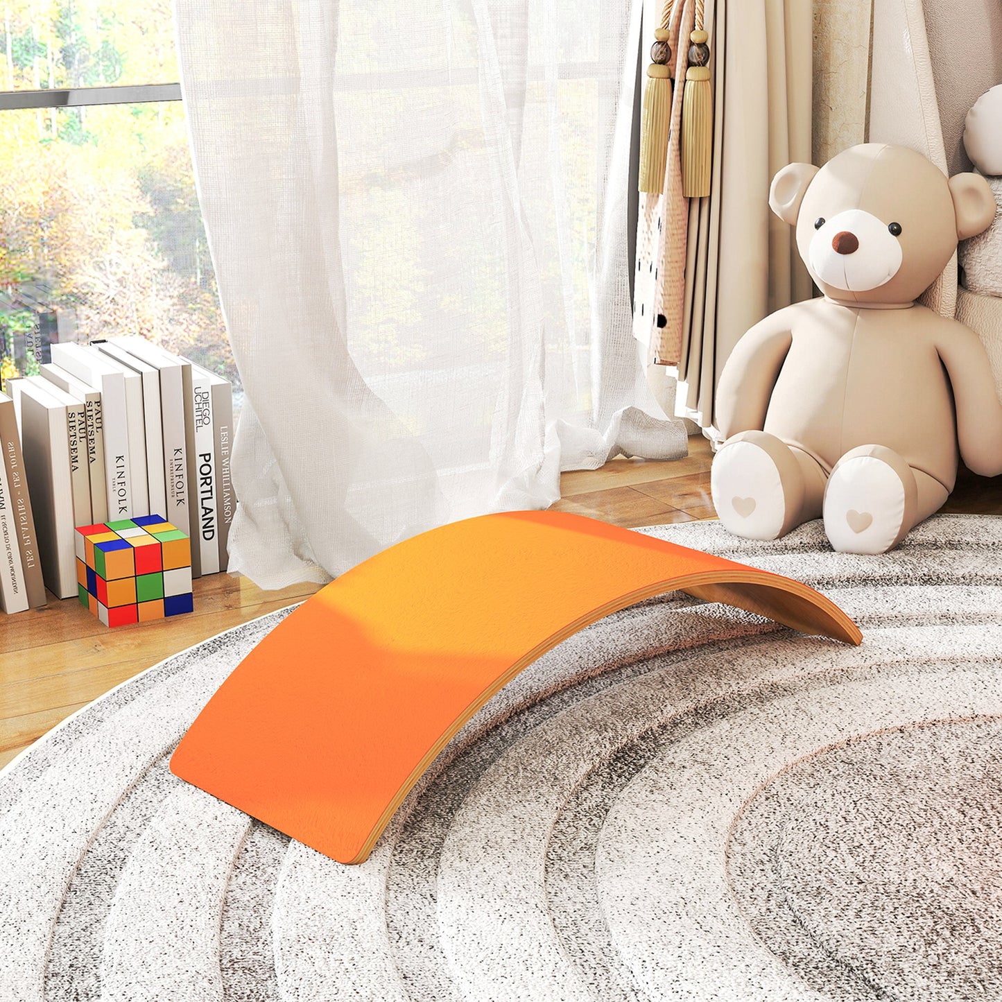 Wooden Balance Board for Kids
