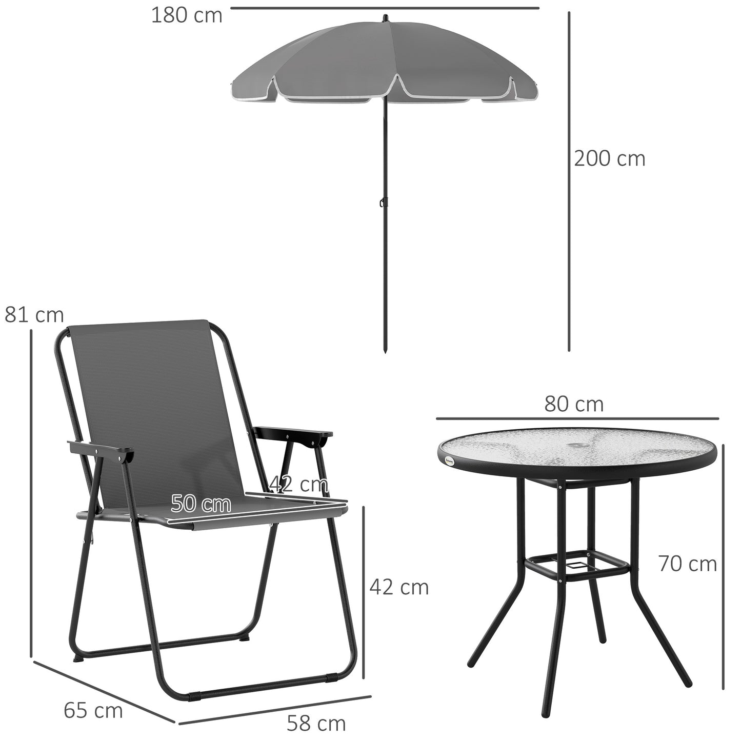 4 Seater Garden Furniture Set