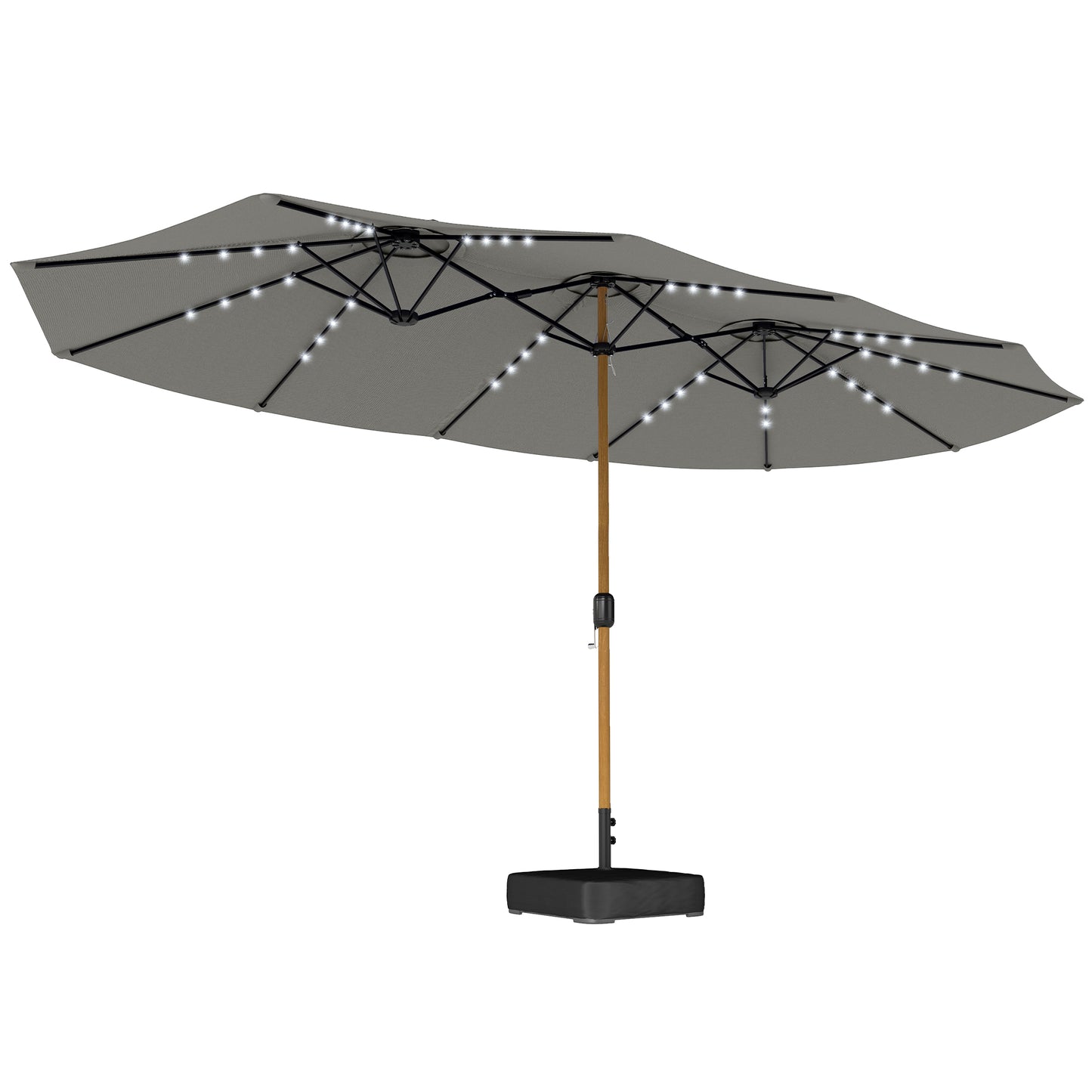 Double Sided Garden Parasol