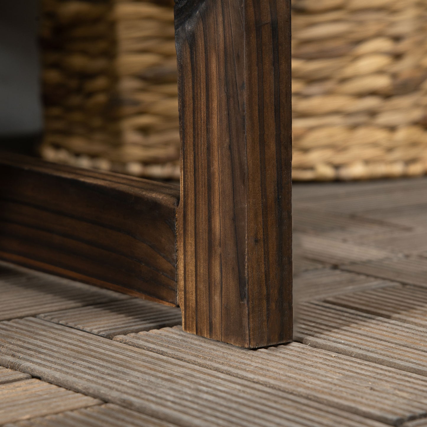 Outdoor Wooden Garden Bench
